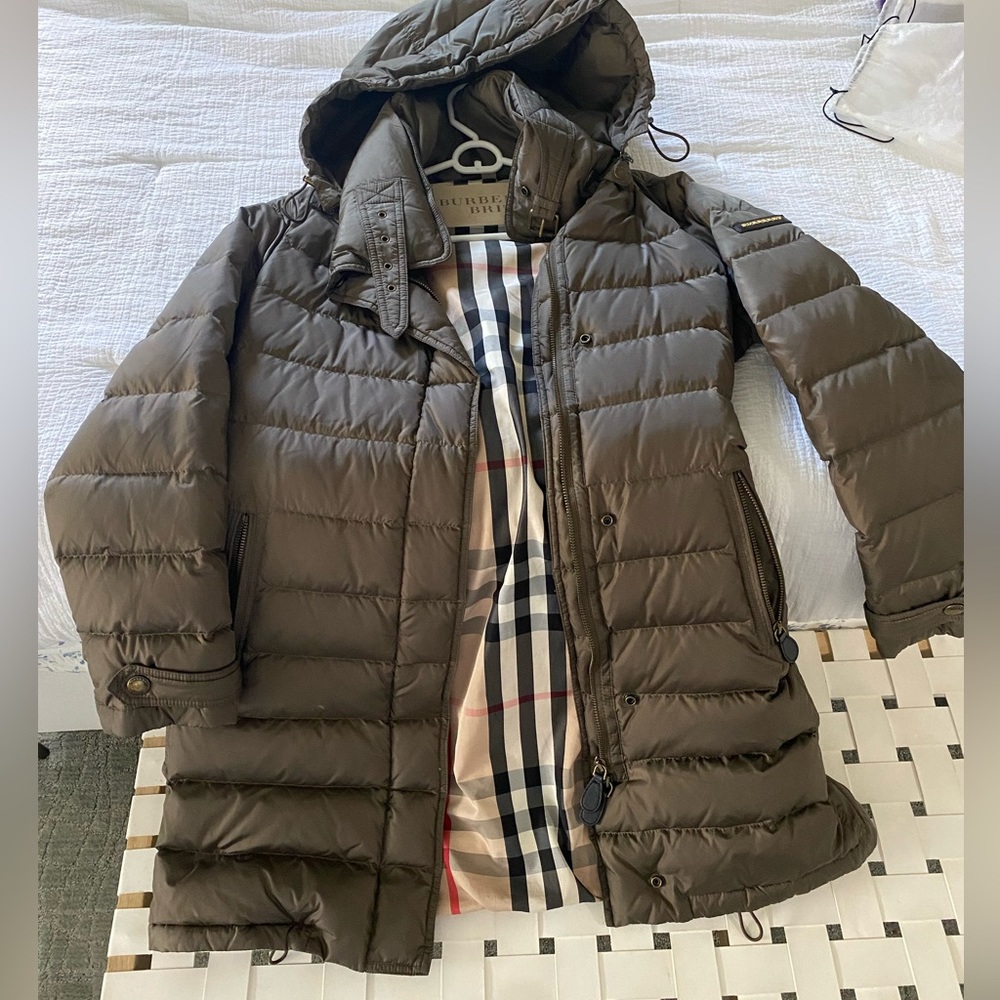 Burberry Brit Down Coat with Trench option